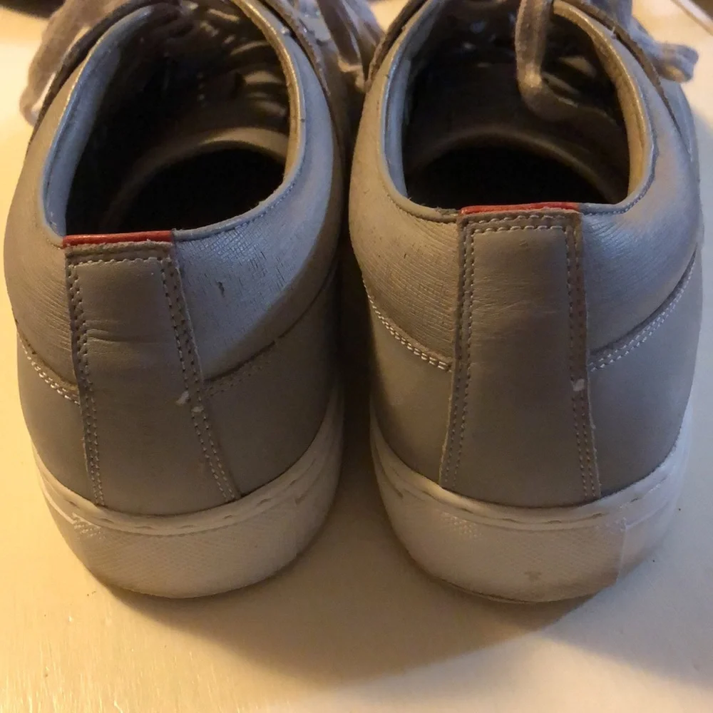 HUGO By Hugo Boss leather gray sneakers 42/9
